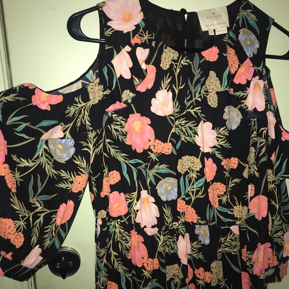 Kate Spade Cold Shoulder Blossom Dress - Picture 3 of 4